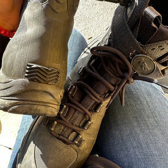 NRS Storm Boot Men's size 9 Black Rain Boots Tactical - Picture 7 of 7